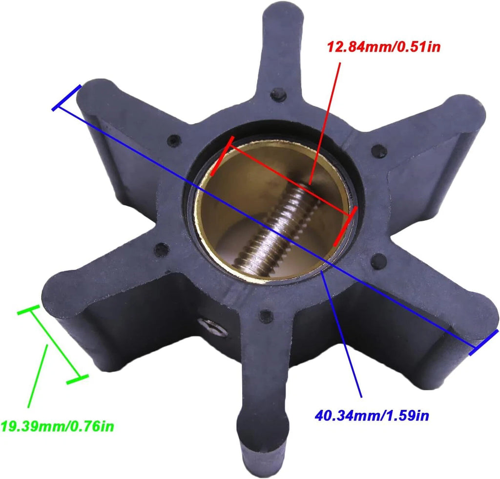 Sea Water Pump Impeller for Farymann Diesel DS/ES/GS & K 30 M (—Germany)