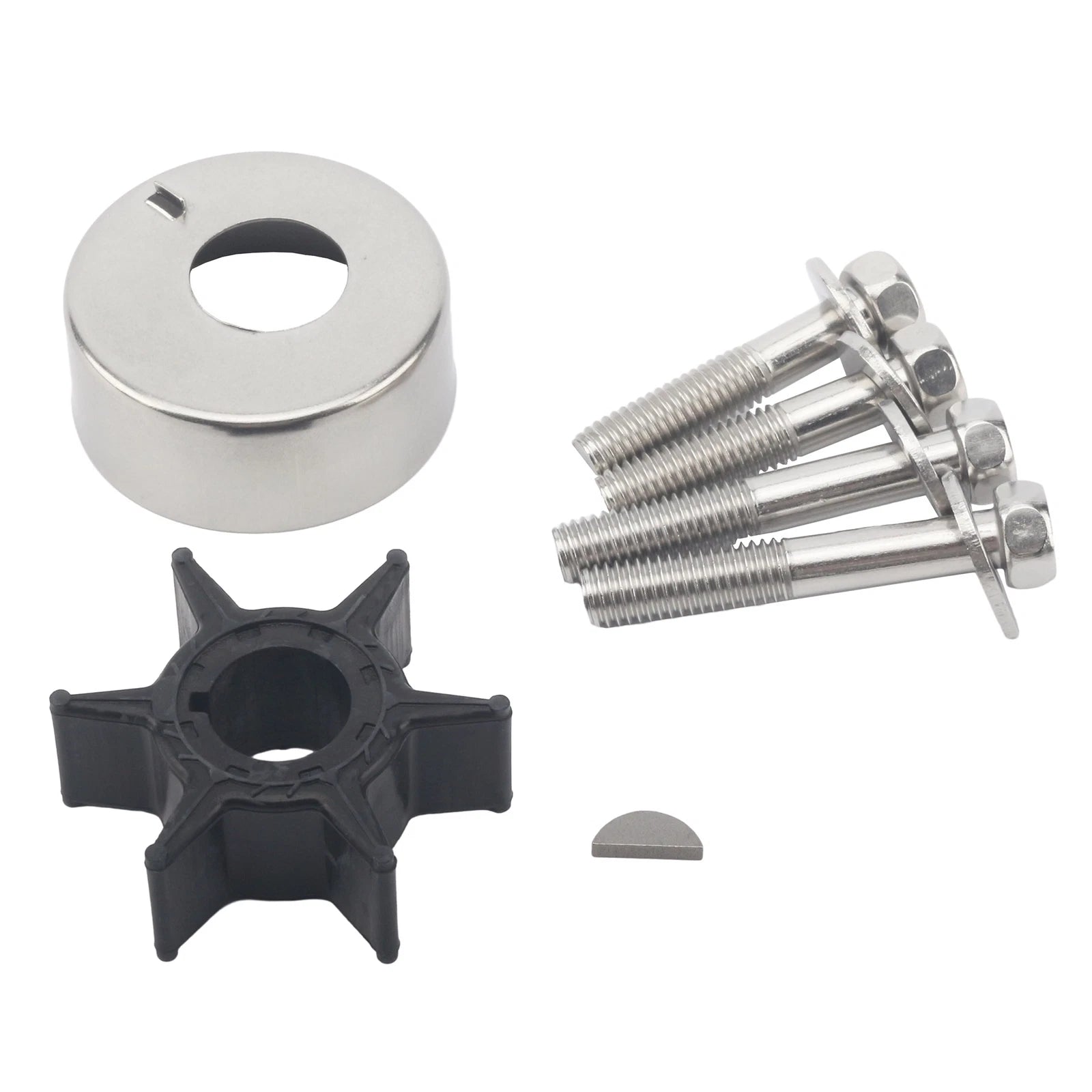 Water Pump Impeller Kit 6J8-W0078-A2 for Yamaha Outboard (15-30 HP)