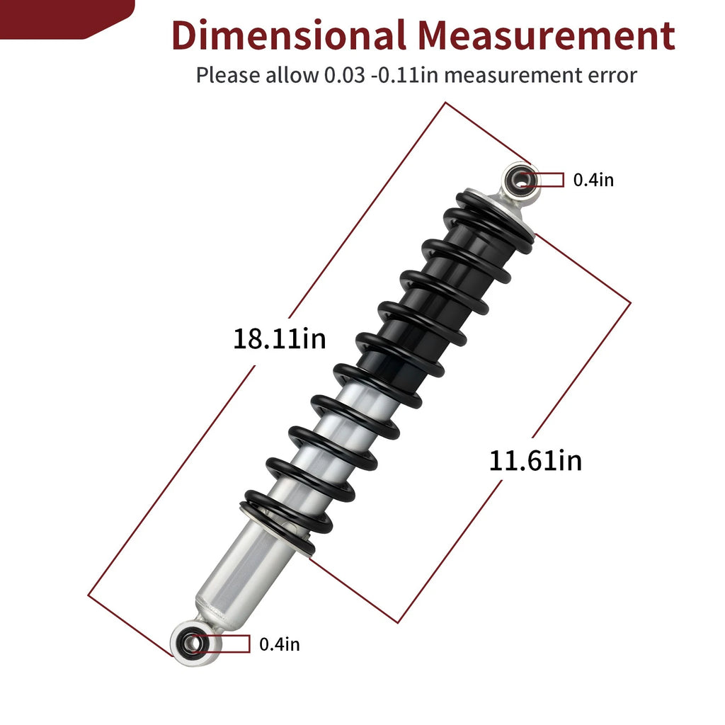 Rear Shock Absorber for Honda Rancher 420 TRX420FE TRX420FM (2007–2013)