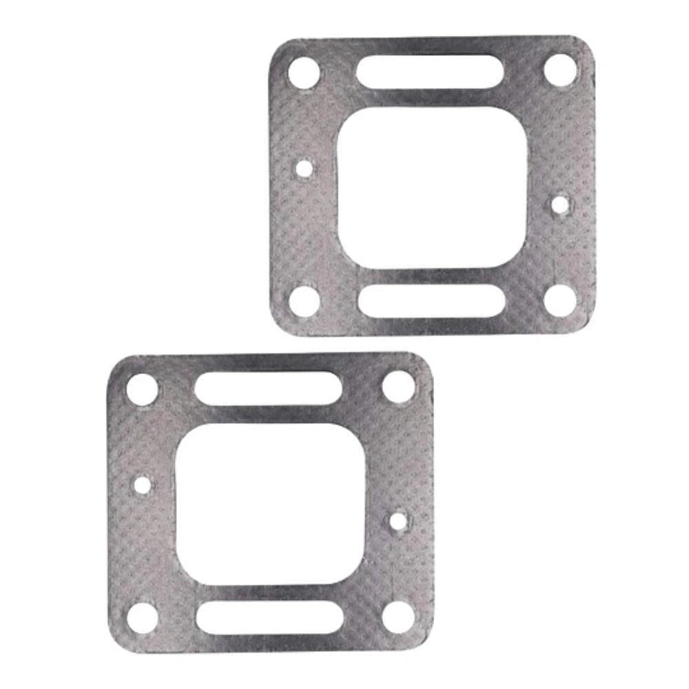 2 Pcs Exhaust Manifold Elbow Gasket for Mercruiser (27-863724, 18-0897)