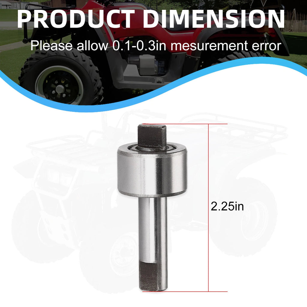 2X Water Pump Shaft for Suzuki QuadRacer 250 500 (LT250R LT500R) - 17510-01C00