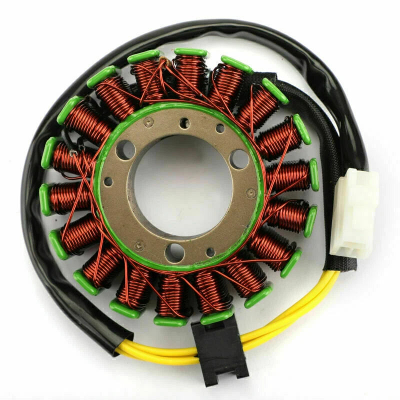 Stator Coil 18 Pole for Kawasaki KLF220 Bayou 220 (1996–2002) KLF250 Bayou 250 (2003)