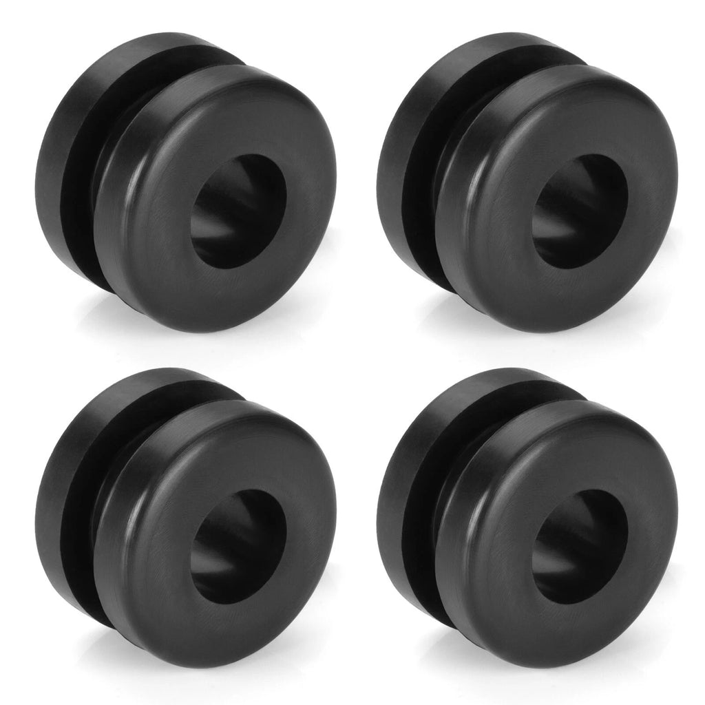 Set of 4 Rubber Heel Guard Grommets for Yamaha Warrior 350 Banshee 350 Blaster 200