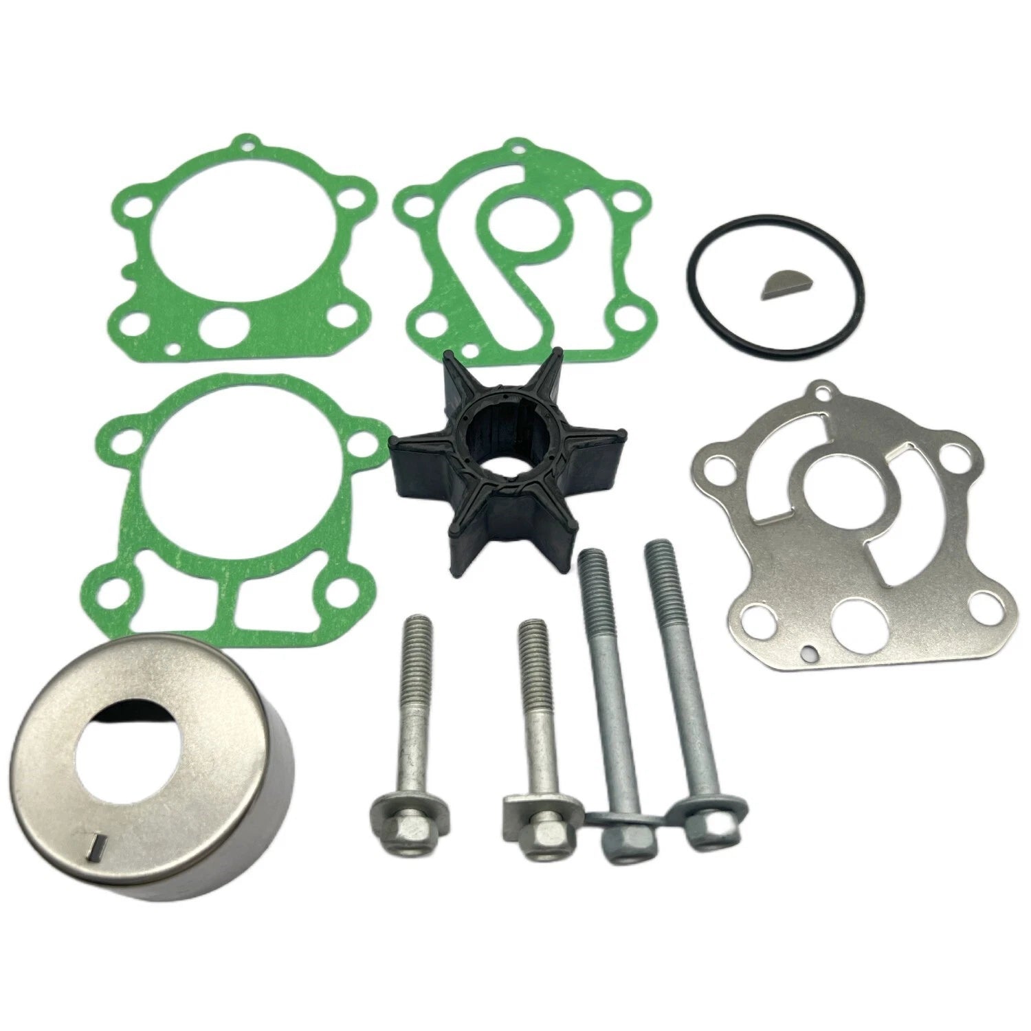 Water Pump Impeller Kit for Yamaha Outboard 70-90 HP (2-Str) (692-W0078-00)