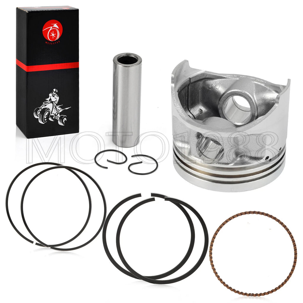 Piston & Ring Kit .25mm Oversize for Yamaha Golf Cart G2 G5 G8 G9 G11 (1990–2006)