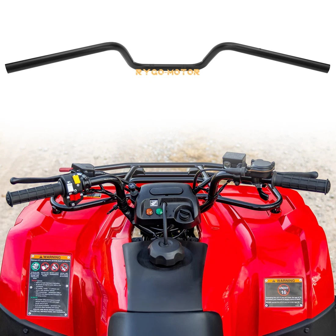 Heavy Duty Handlebar for Honda Recon 250 TRX250TM TRX250TE (2005–2007) 53100-HM8-B00