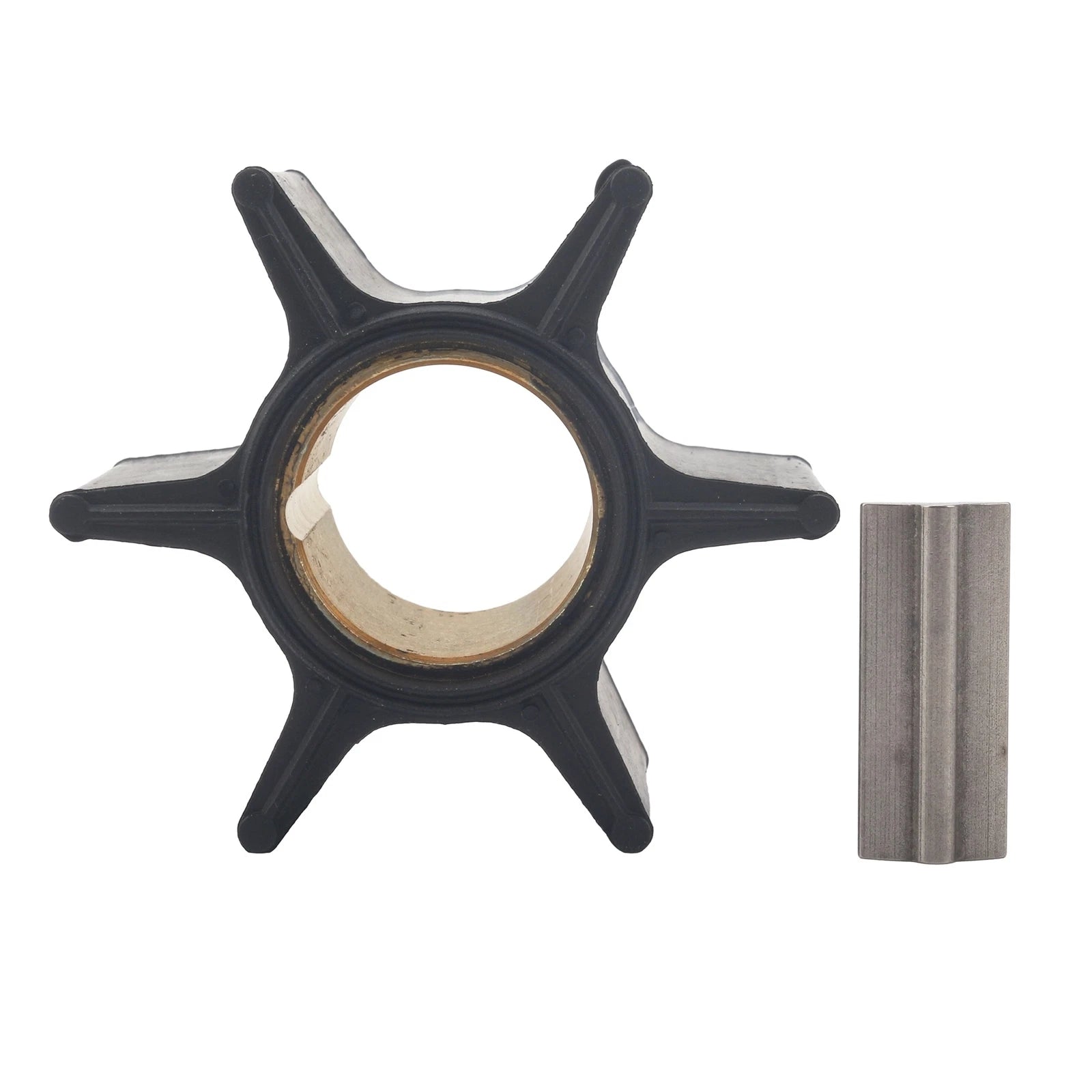 Water Pump Impeller & Key for Mercury 75-225HP (47-89984, 47-89984T, 47-65960, 18-3017)