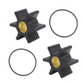 2Pcs Water Pump Flexible Rubber Impeller for Sherwood 8000K (2000–2023)