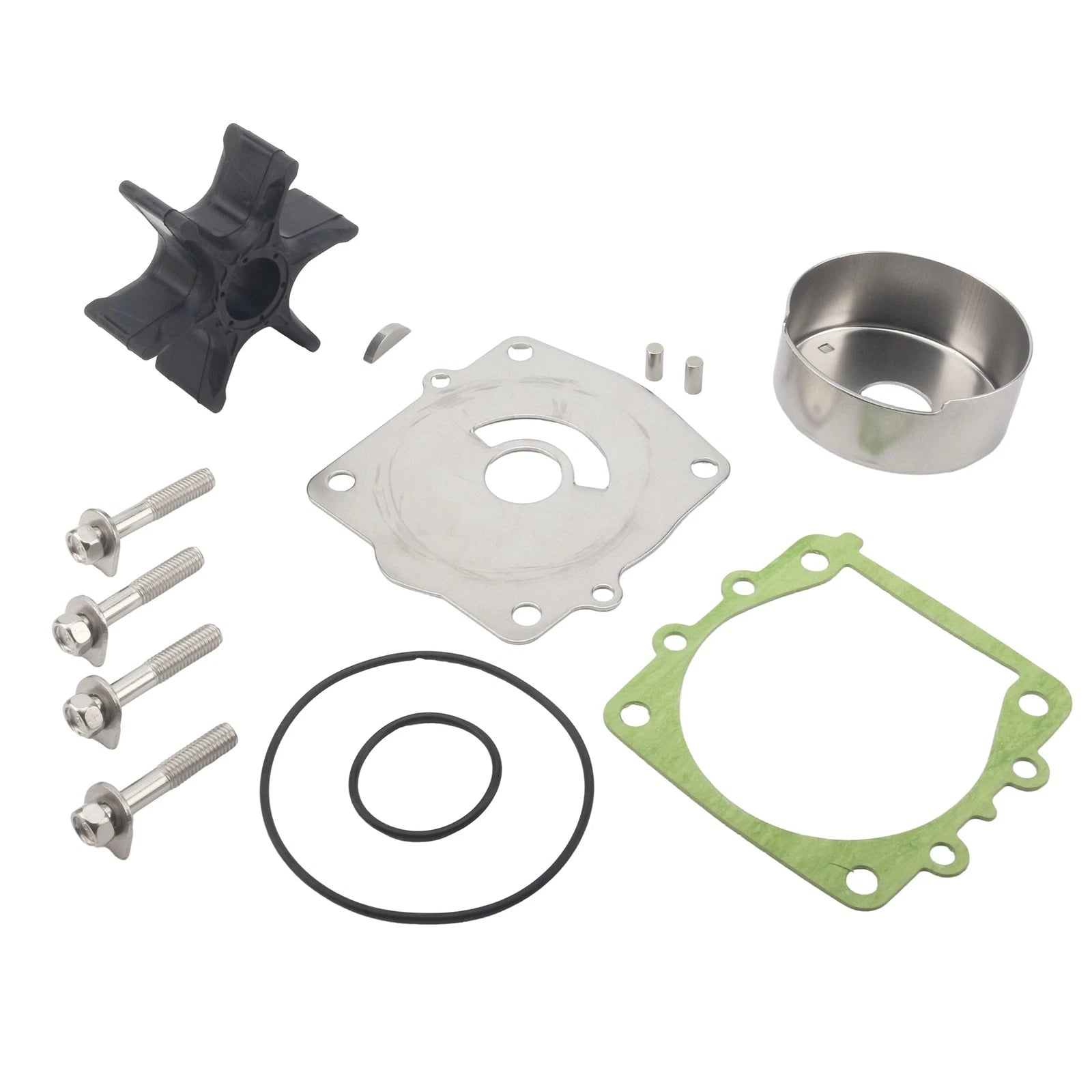 Water Pump Repair Service Kit for Yamaha Outboard (6G5-W0078-A1, 6G5-W0078-01)