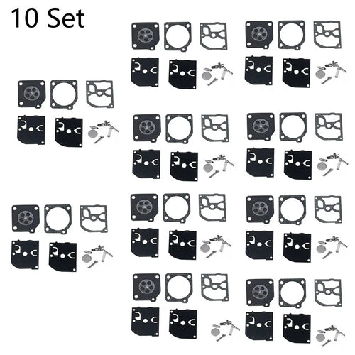 10X Carburetor Repair Kit for Poulan McCulloch ZAMA RB-39 (Compatible)