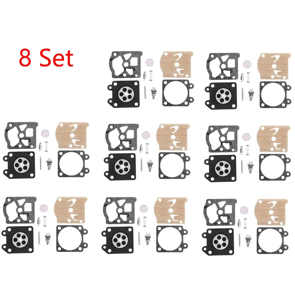 Set of 8 Carburetor Gasket Repair Kit for 4500 5200 5800 (38/45/52/58)
