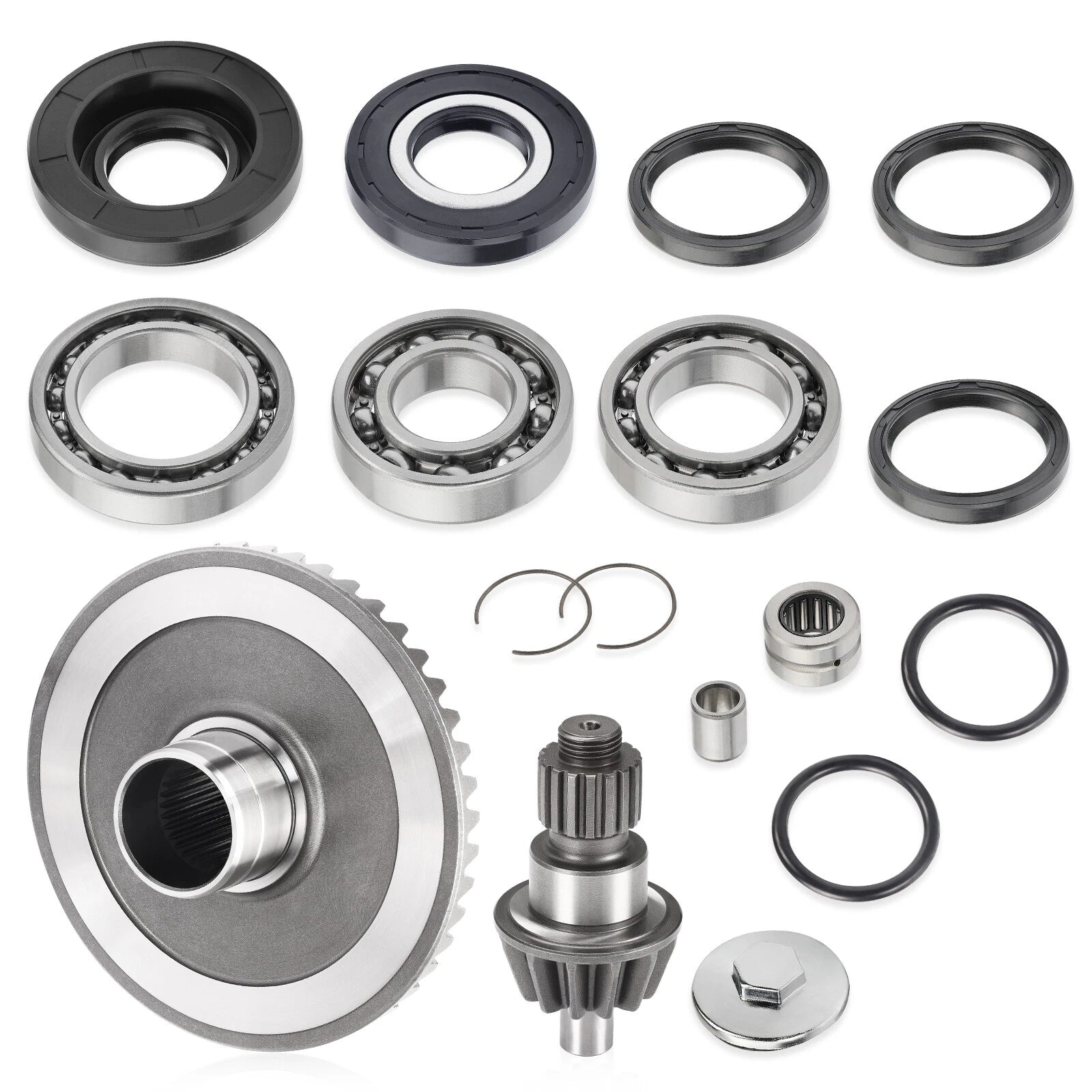 Rear Differential Rebuild Gears Kit for Honda Sportrax 250 TRX250EX (2001–2008)