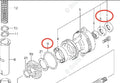 Lower Gearcase Unit Seal Kit 09289-22007 09280-75001 for Suzuki 30-60 HP (1990–2023)