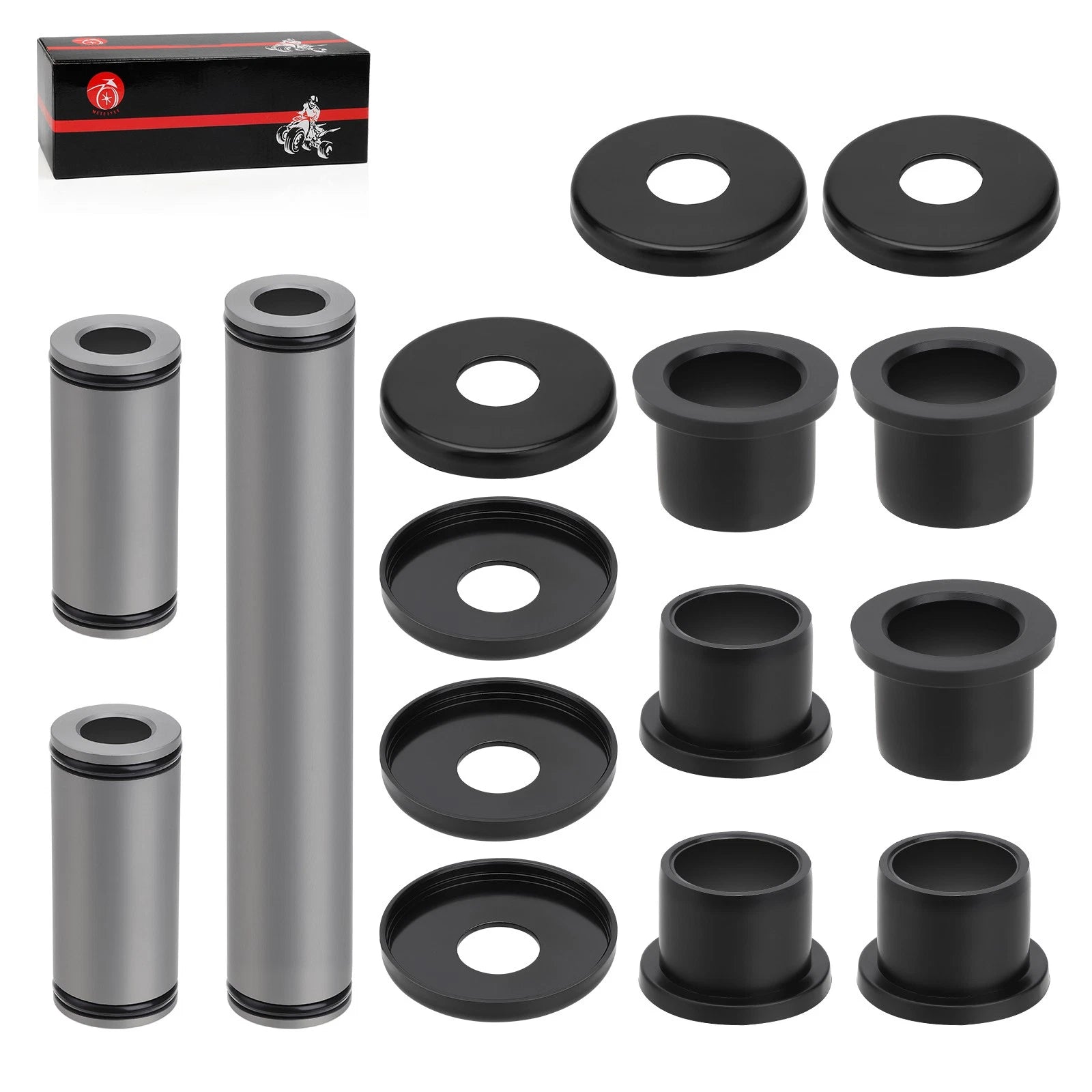 Front Upper + Lower A-Arm Bearing Bushing Kit for Kawasaki Teryx4 750 (2012–2013)