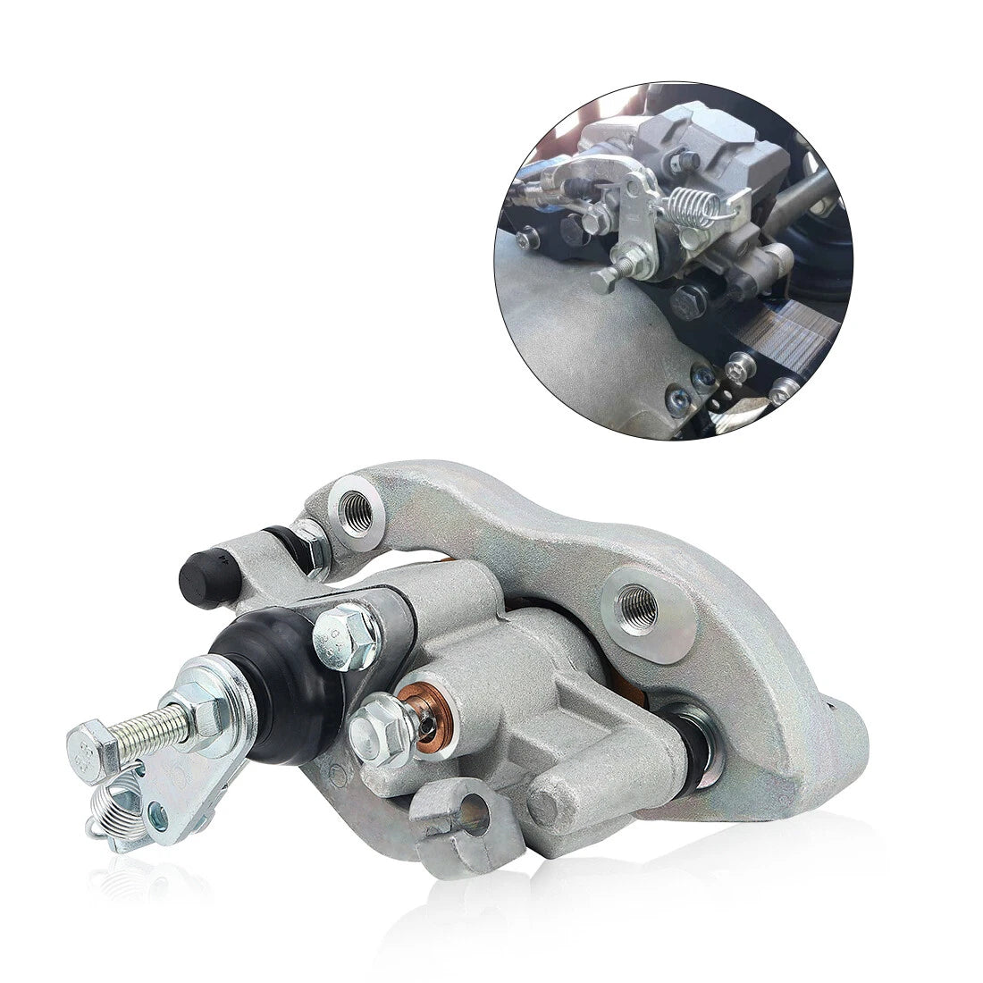 Rear Brake Caliper & Pads for Yamaha YFZ450 YFZ450R YFZ450X (2006–2021)