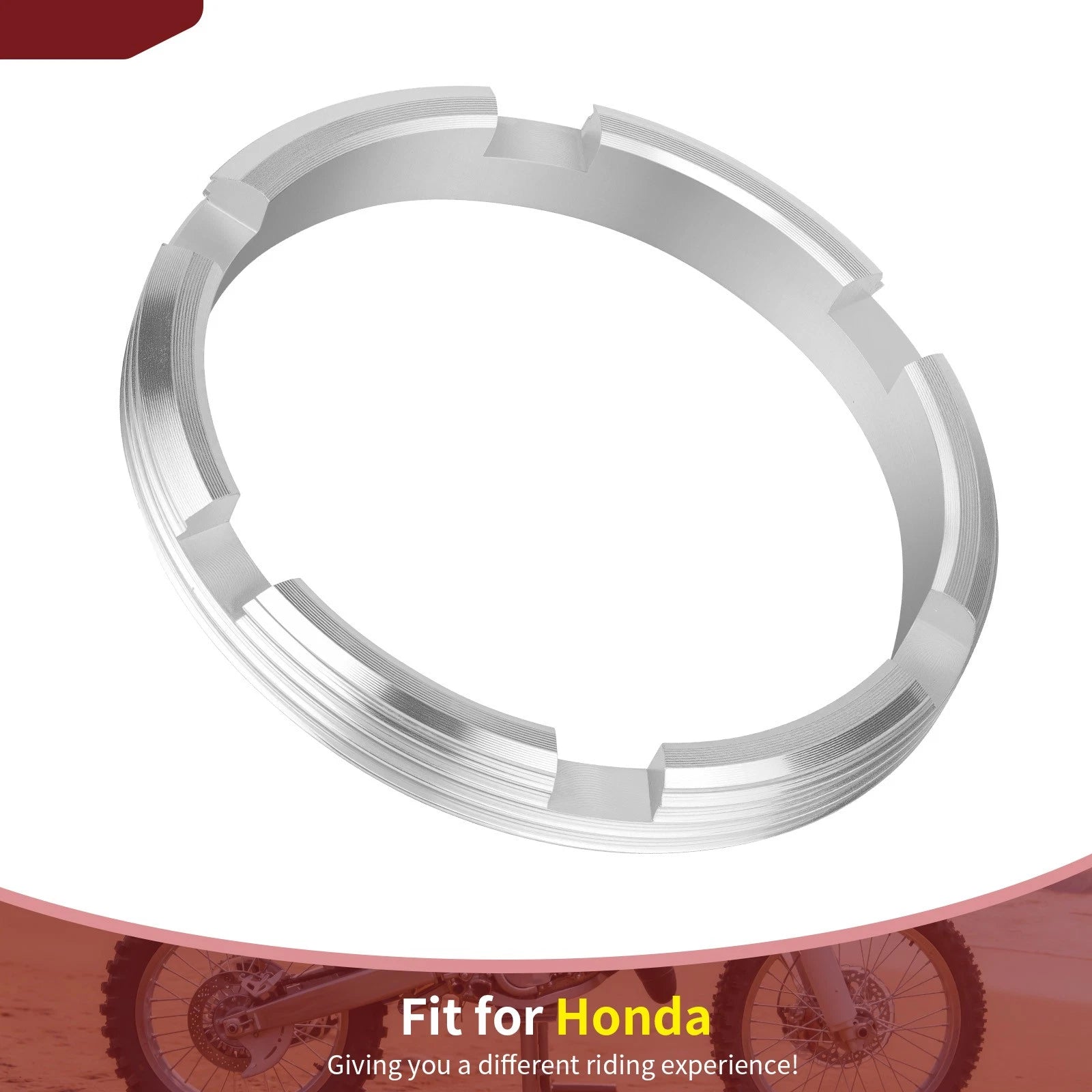 Rear Wheel Bearing Retainer for Honda CR125R CR250R (1984–1999) 41231-KZ4-000