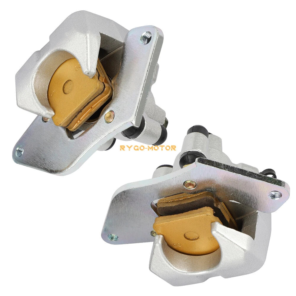 Front Brake Calipers & Pads for Honda Rancher 420 TRX420, Foreman 500 TRX500 (2000–2023)