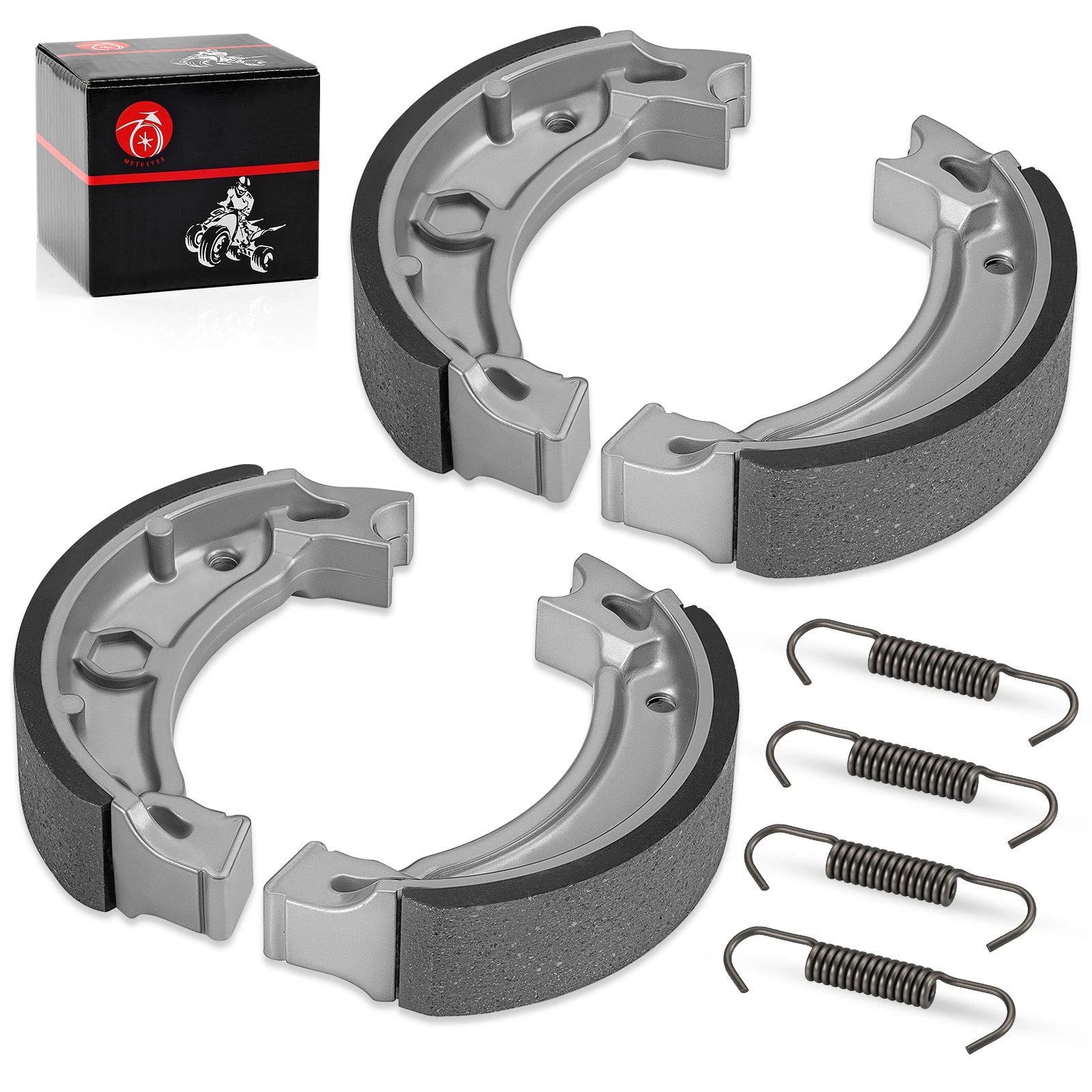 2X Brake Shoes Kit for Yamaha LS2 TY80 YZ80 XT125 SR185 TT225 BW350 XT200 YSR50