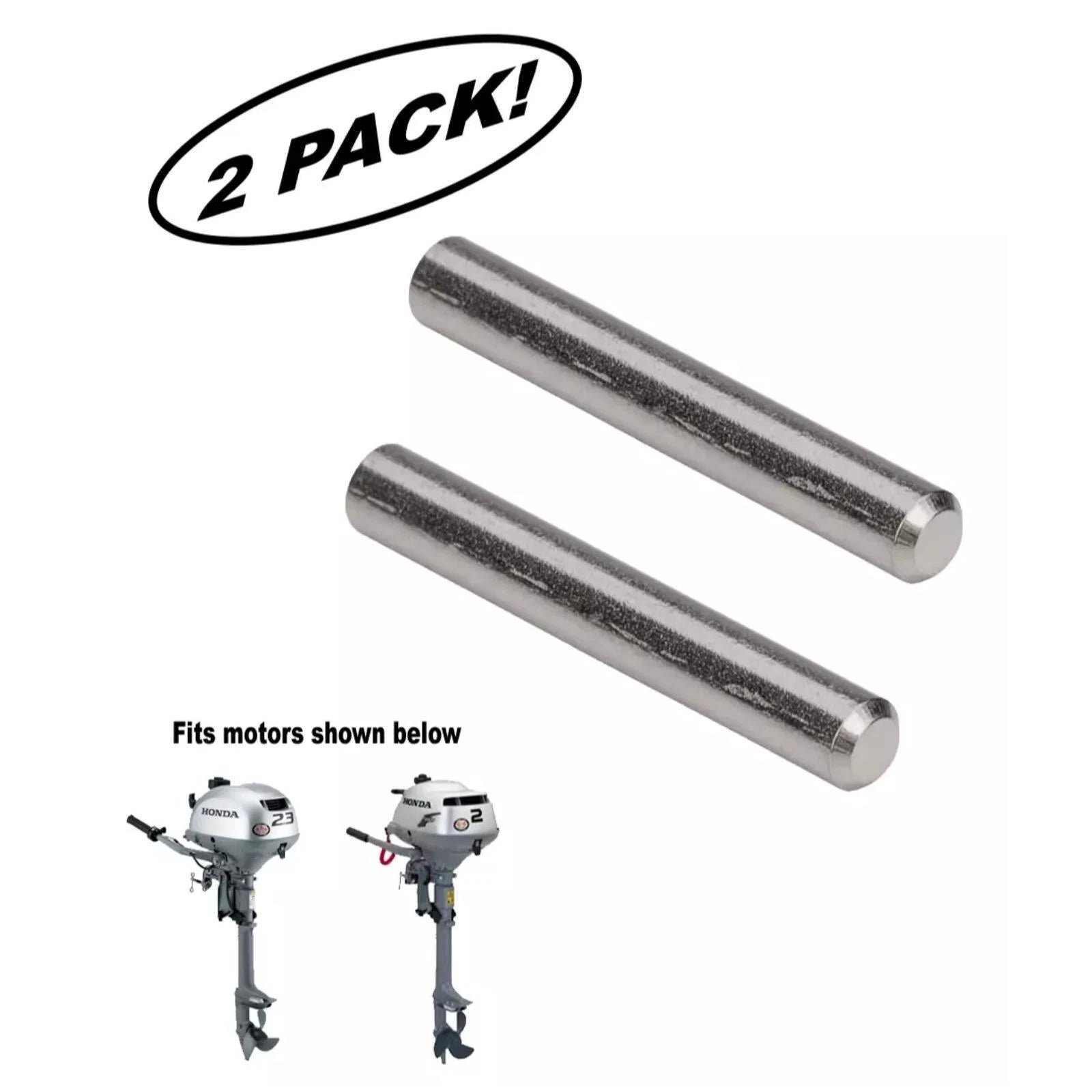 Propeller Shear Pin 58131-ZV0-000 for Honda BF20F BF2A BF2D BF2.3D (–)