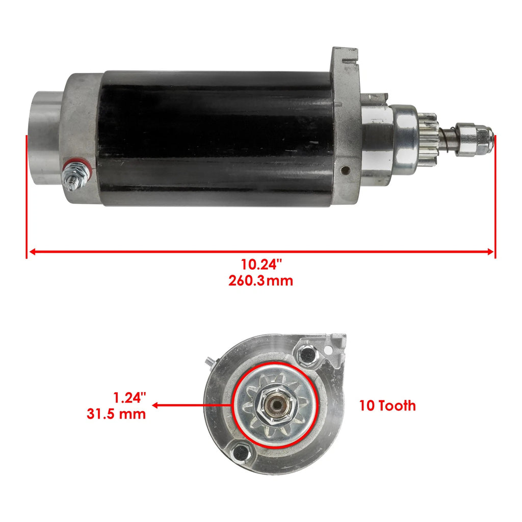 Starter for Mercury 90 90Hp 90Elpto 90Elpto Coastal 90Elpto Jet 65 (1987–1999)