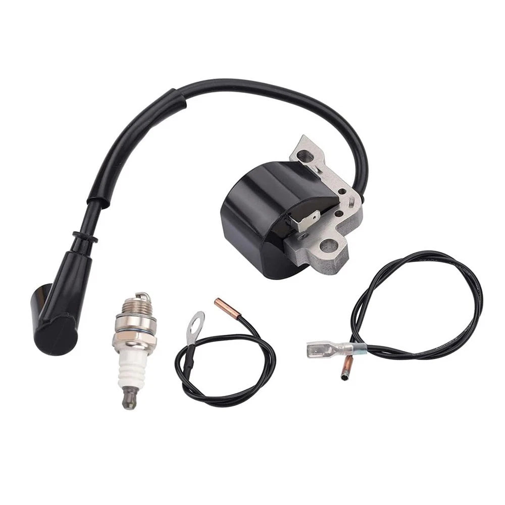 Ignition Coil & Spark Plug for STIHL 024 026 029 034 036 039 044 MS440 (1990–2023)