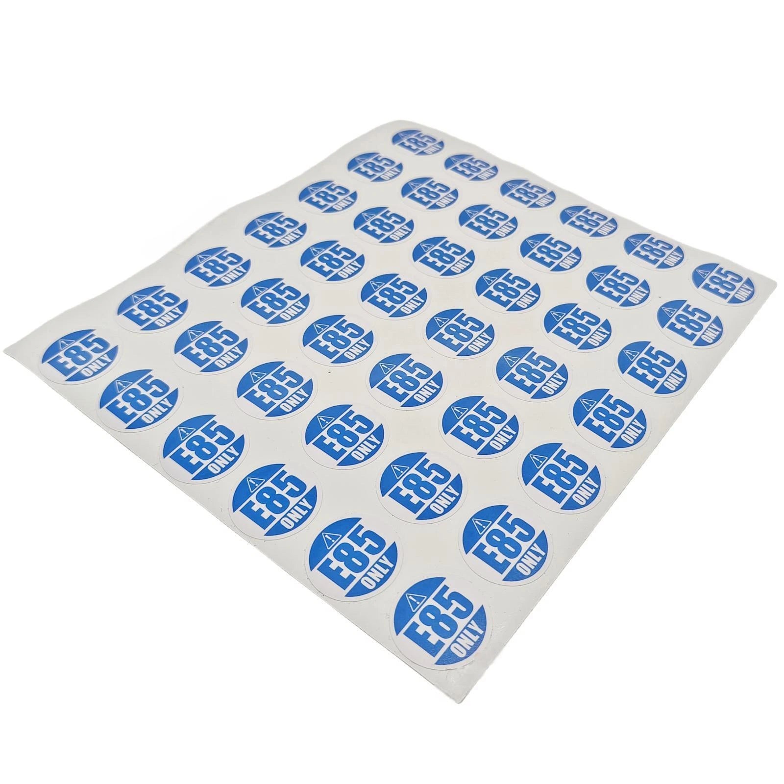 Use E85 Only Sticker Decal for Clean Energy (1'' Round)