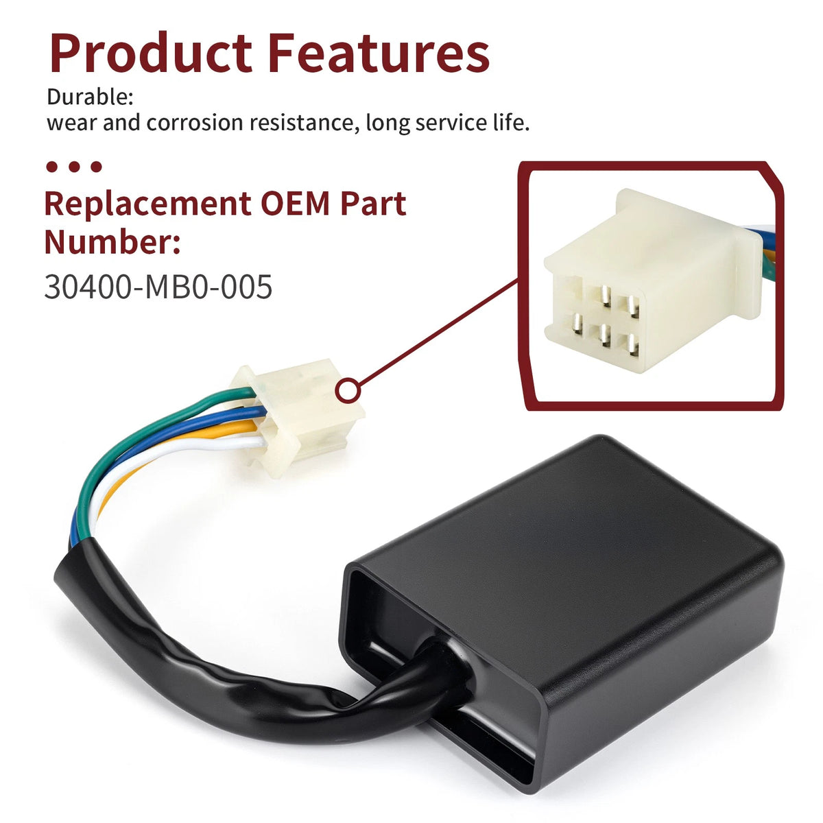 Ignition Control Module CDI for Honda V45 Interceptor 750 VF750F (1983–1984)