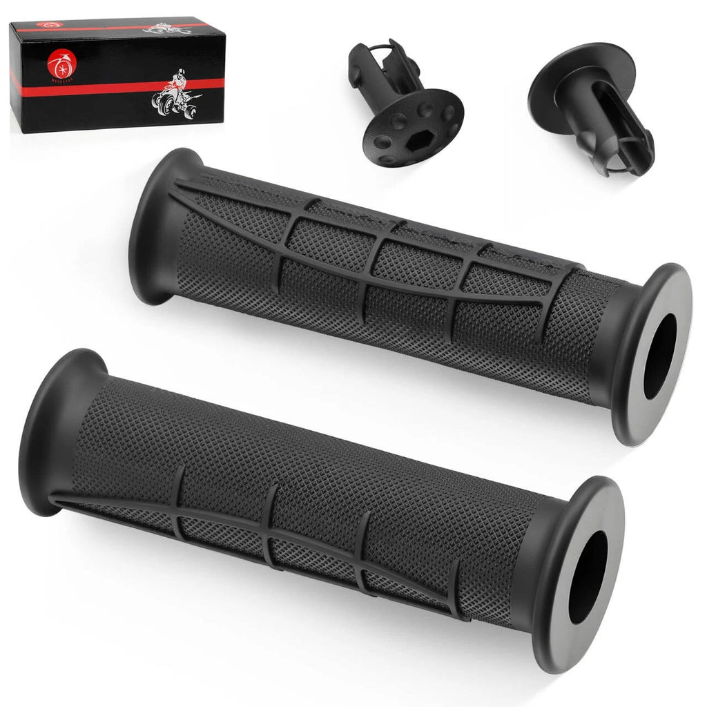 2 Handlebar Grips & End Guards for Honda Rubicon 500 520 TRX500 TRX520 (2015–2021)