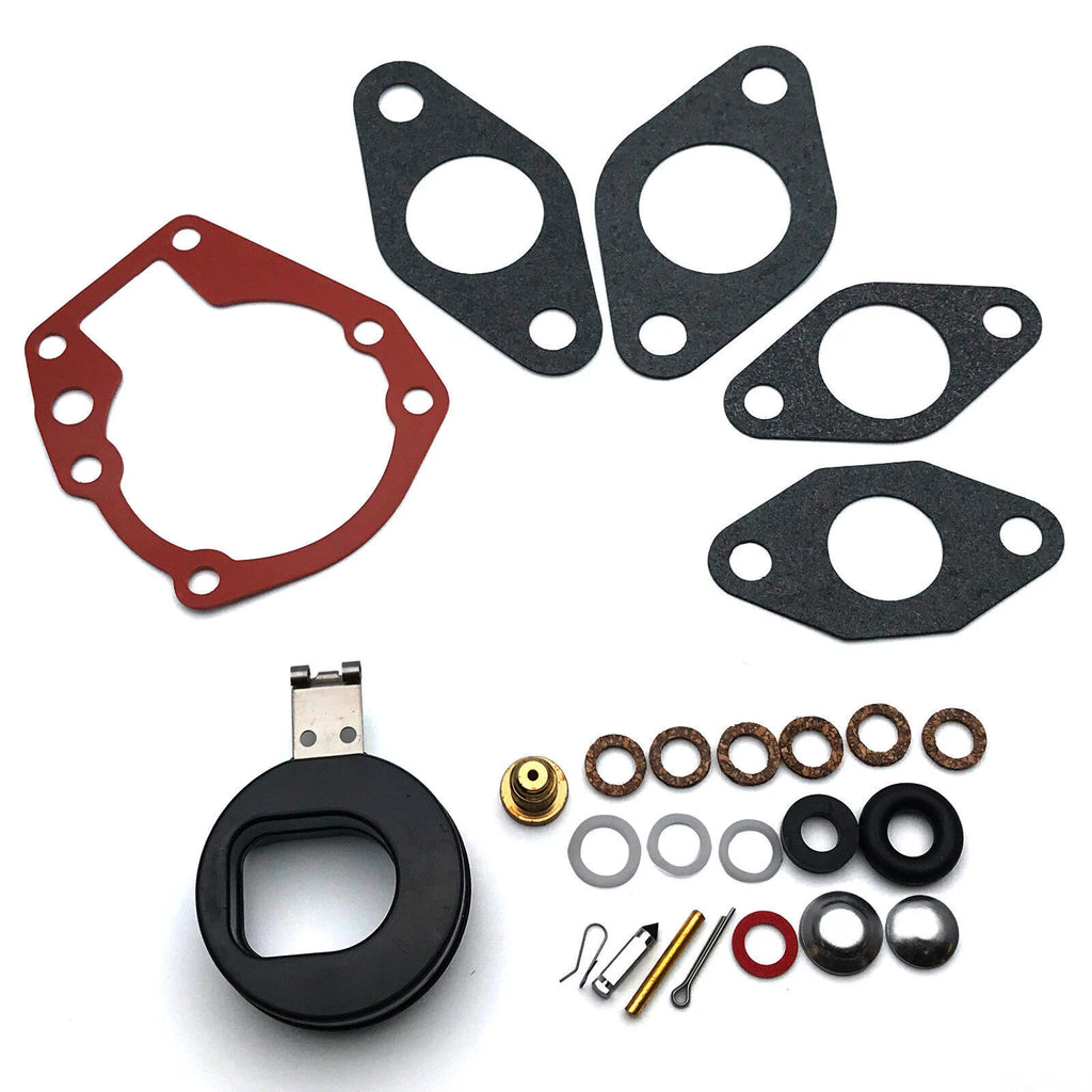 Carburetor Kit with Float for Johnson Evinrude 1.5-20 HP (1980–1990) 18-7043 383052 398532