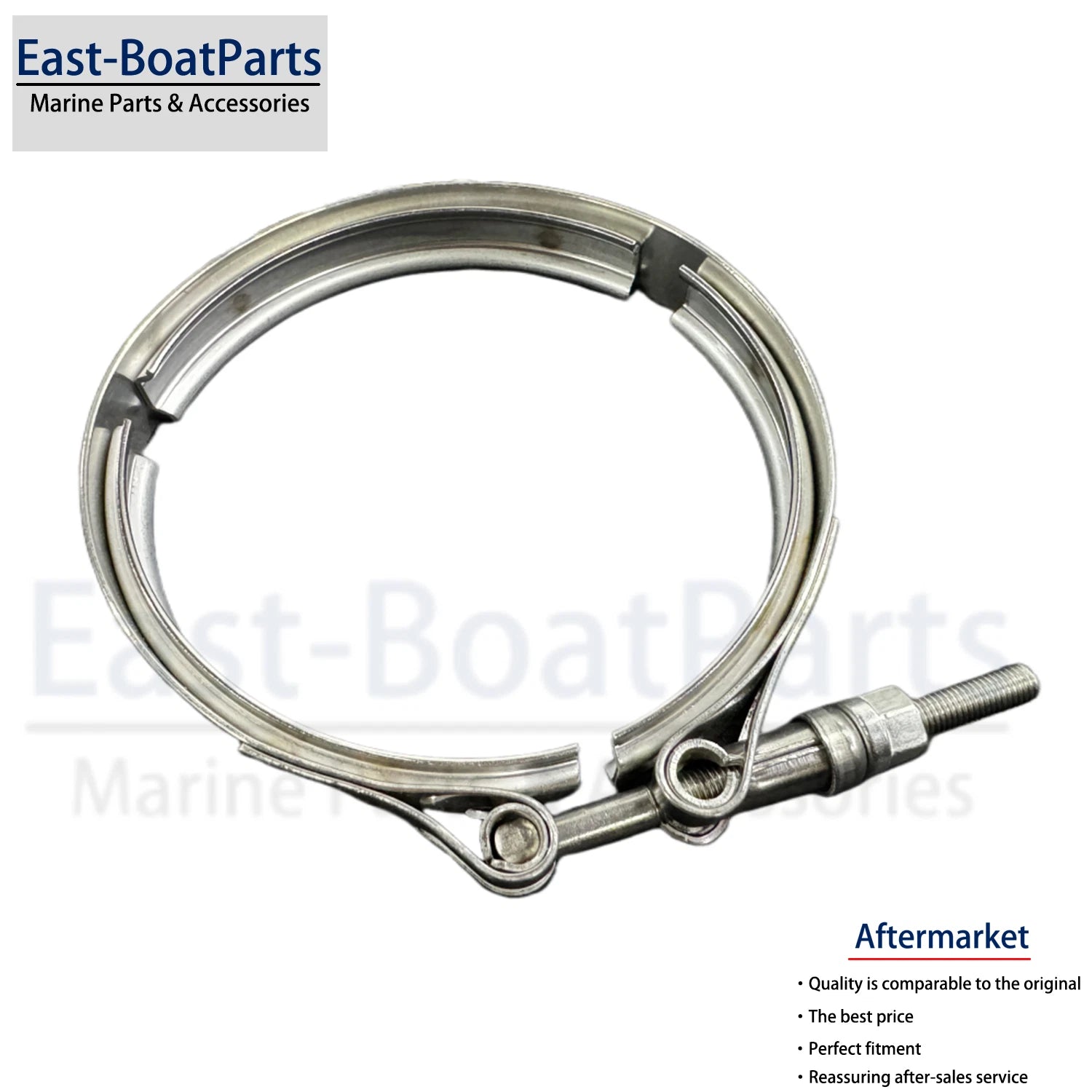V-Clamp for Volvo Penta Inlet and Exhaust System (865013, 3807212, 3838942, 21325767)