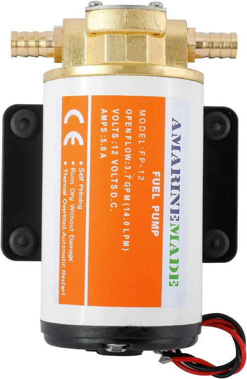 12V Turbo Oil Scavenge Pump 3.7GPM for Automotive Applications