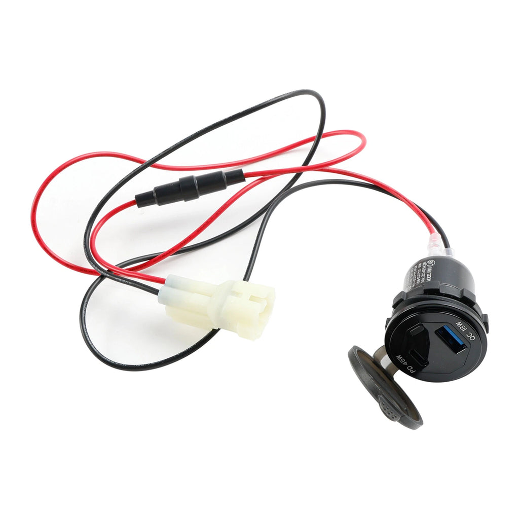 12V USB+C Socket Charger for Honda NX400 (2024) T9