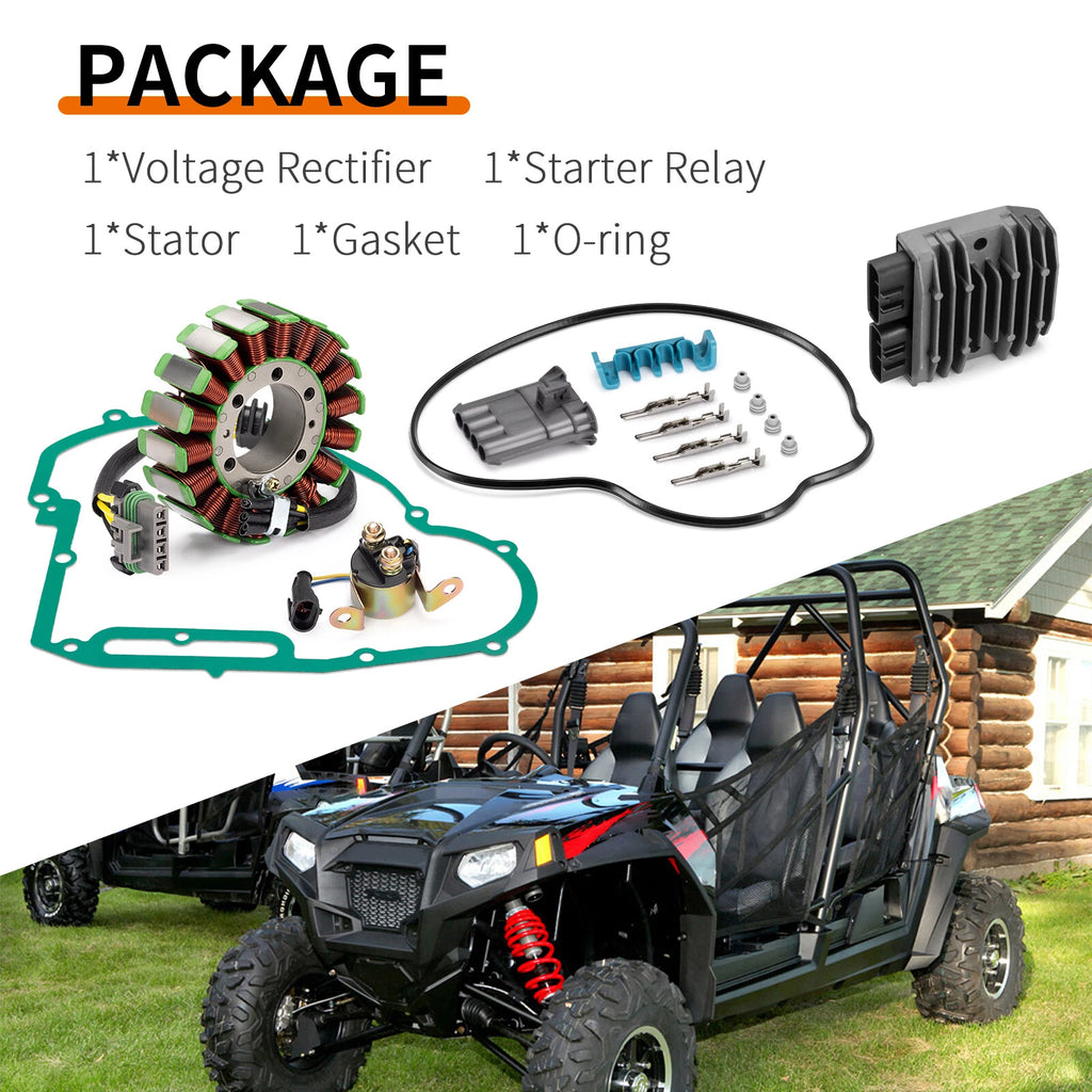 Stator, Rectifier & Starter Relay Gasket for Polaris RZR 4 800 (2011–2014)