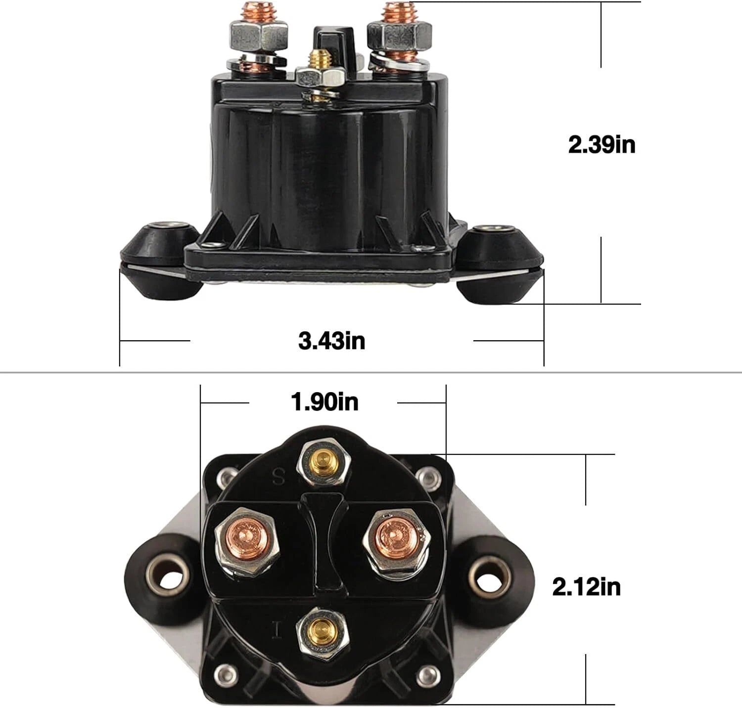 Solenoid for Mercury Marine (1989–1989) 89-817109A1