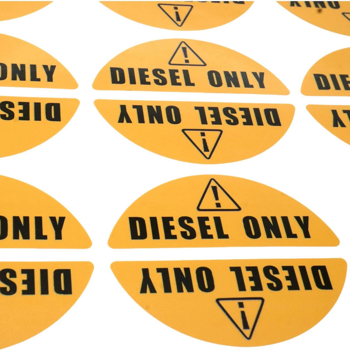 Diesel Only Sticker for Box Trucks (2010–2023)