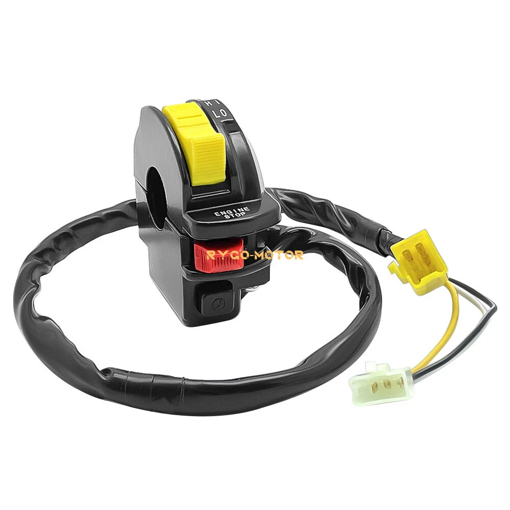 Handlebar Start Stop Headlight Switch for Suzuki Quadrunner 230 (1992–1998)