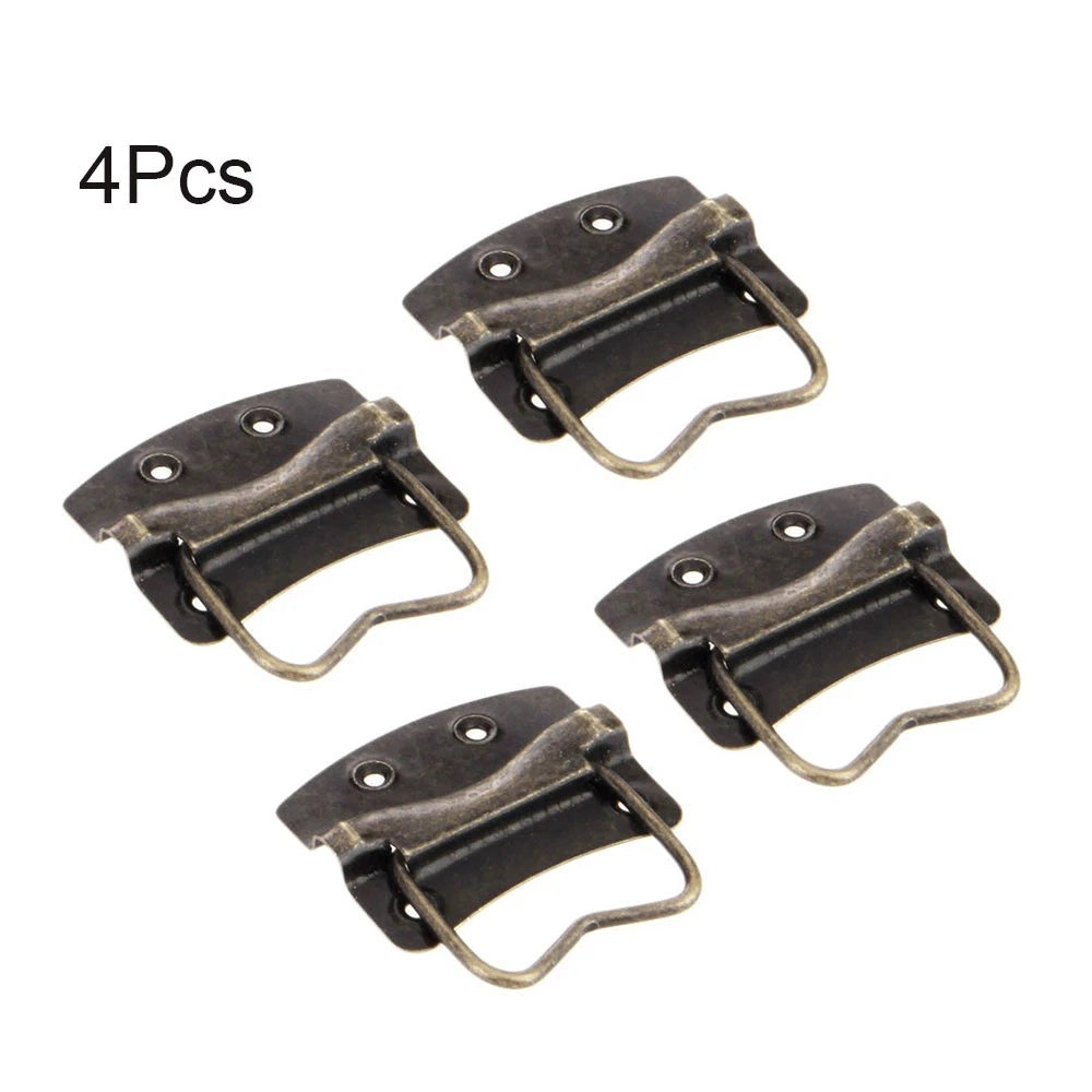 Set of 4 Antique Bronze Door Pull Handles for Drawer Dresser Toolbox