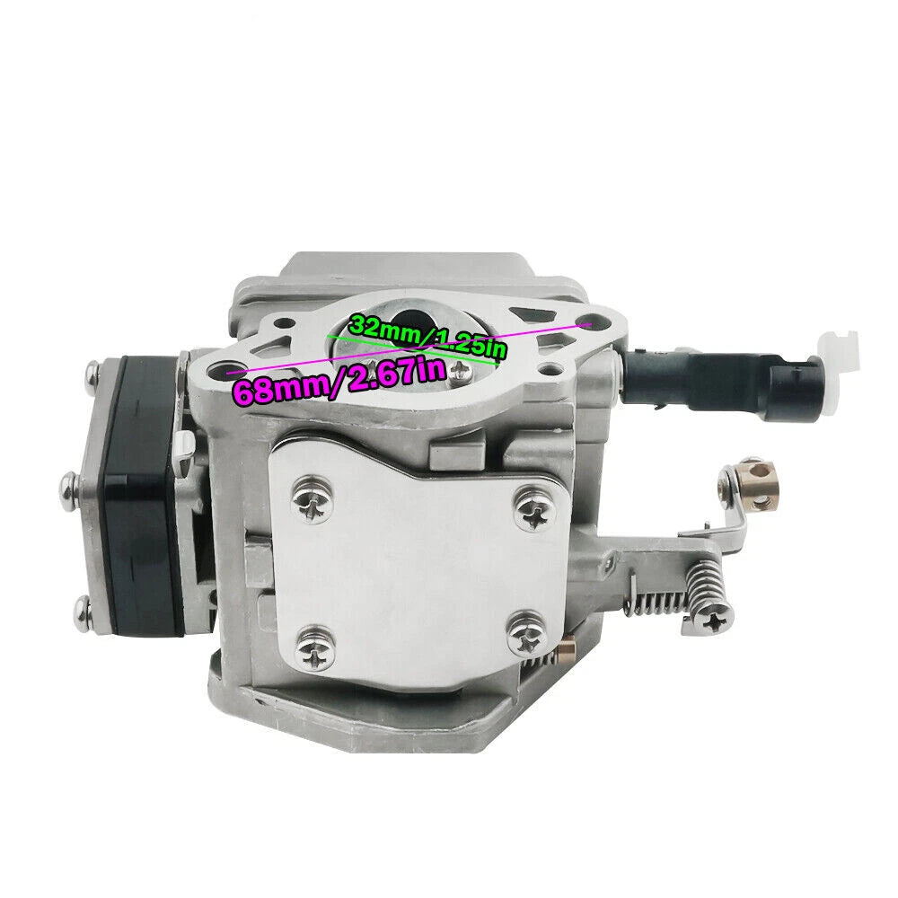 Carburetor for Yamaha 9.9 & 15HP Two Stroke (1996–2003) 63V-14301-00, 63V-14301-10