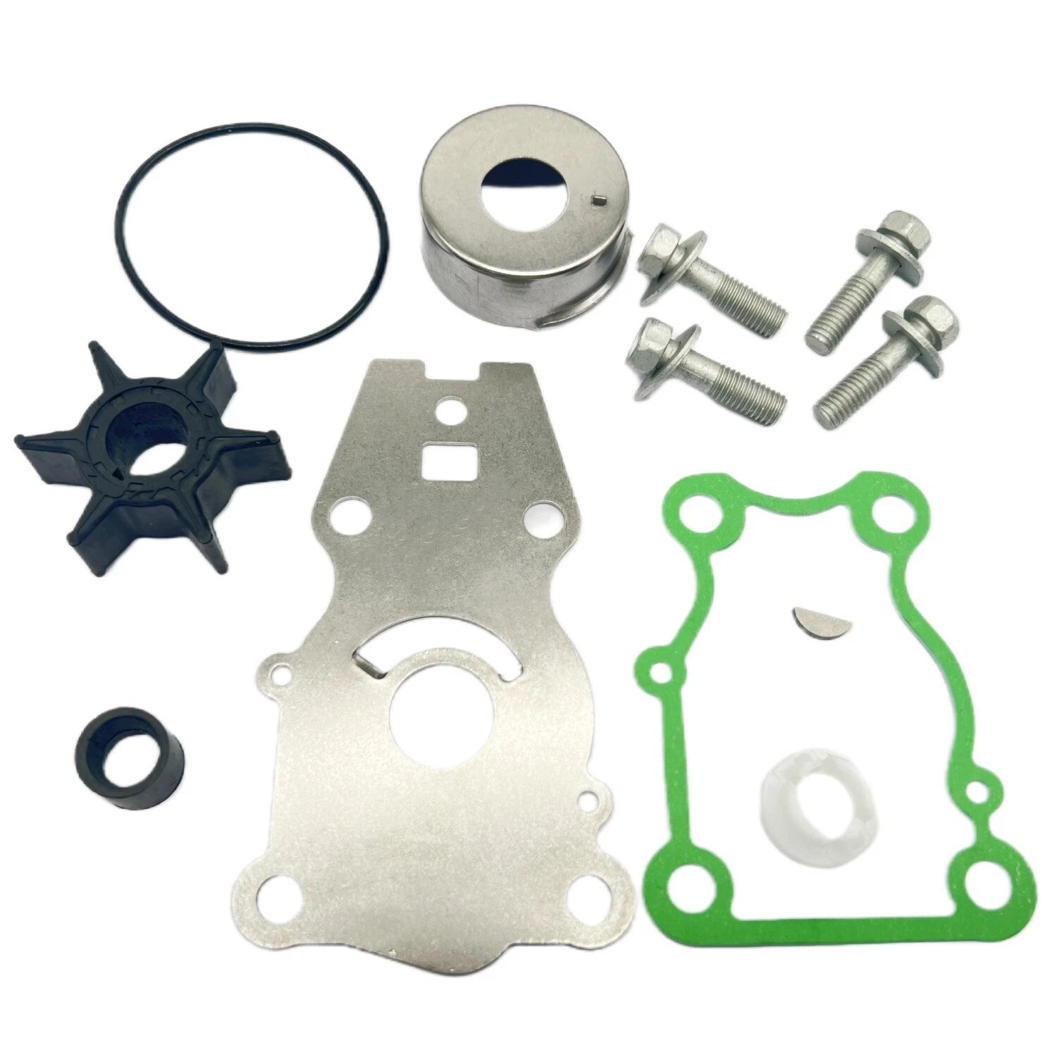Water Pump Impeller Kit for Yamaha 25 30 40 hp Outboard (66T-W0078-00)