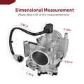 Throttle Body & Adapter for Polaris Ranger 700 6x6 EFI (2006–2009) 2203925 1203160