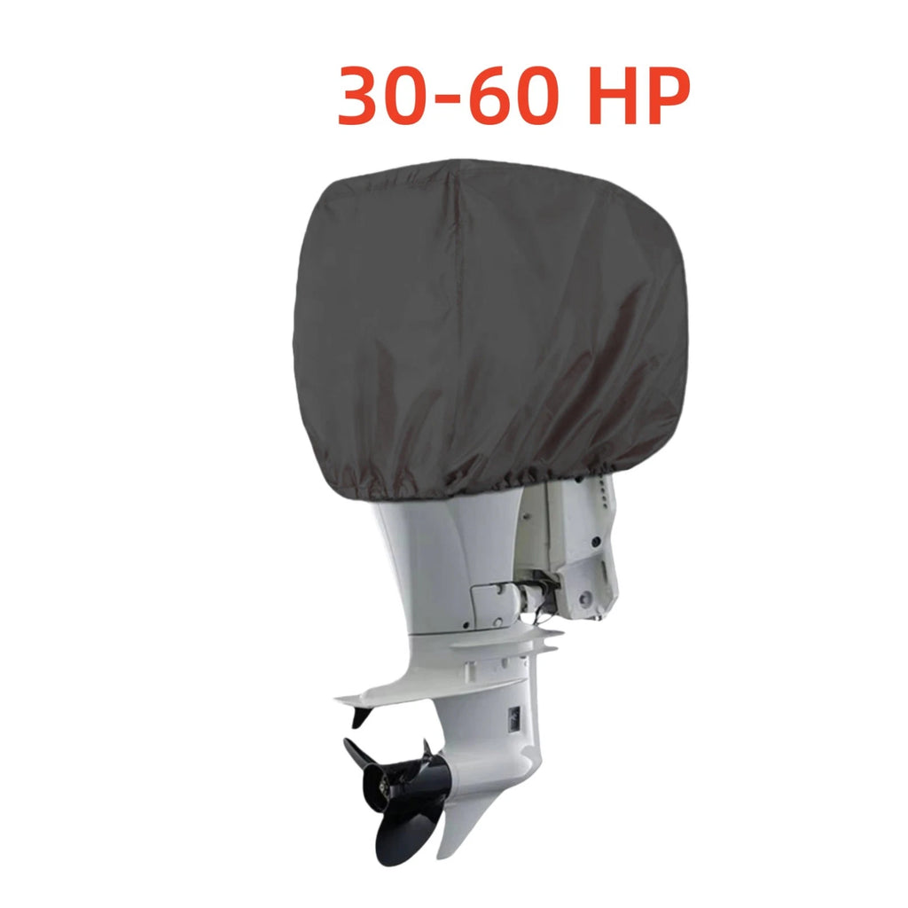 Heavy Duty Waterproof Boat Cover for Mercury 30-60 HP Outboard