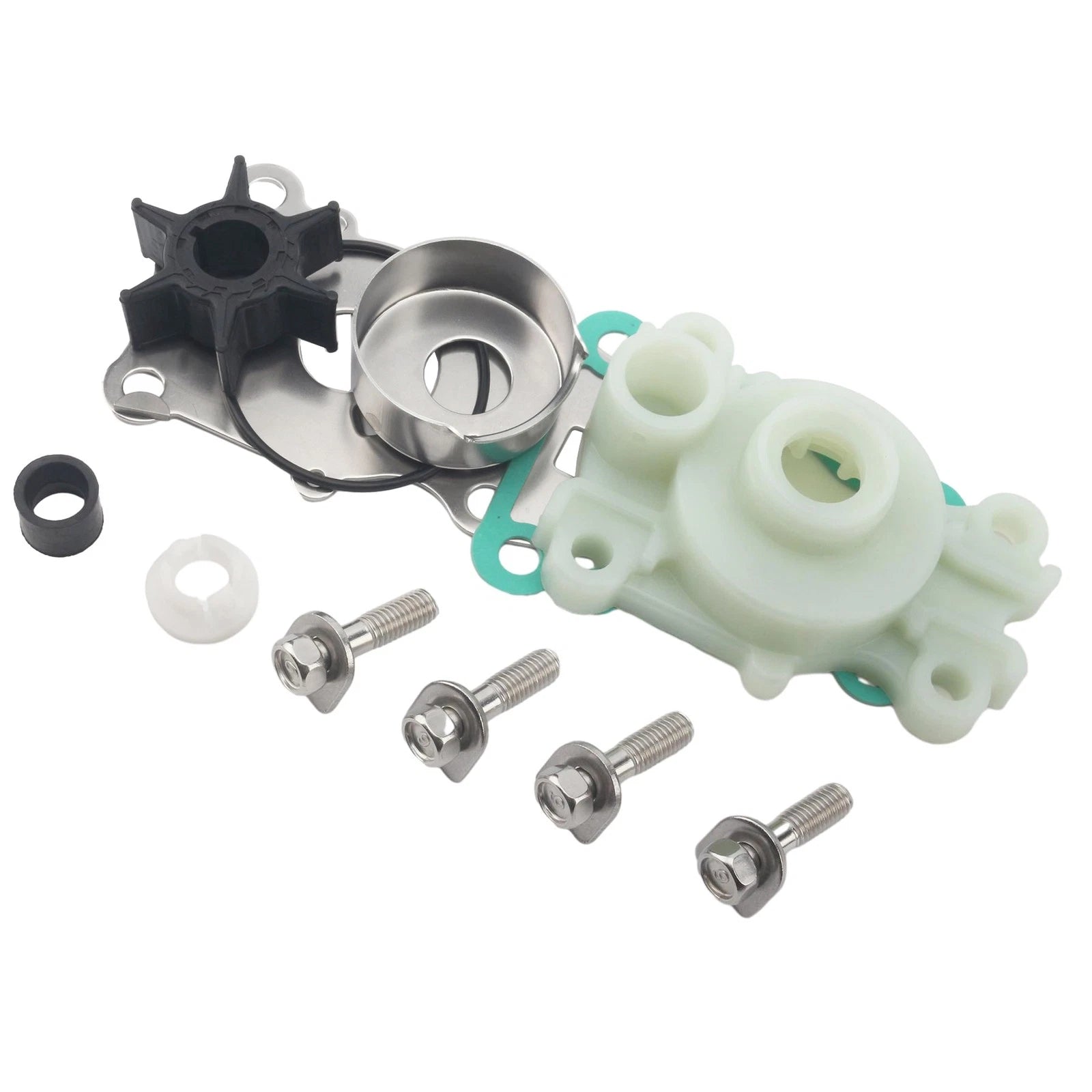 Water Pump Impeller Kit for Yamaha 40 HP 2-Stroke (1998–Present) 66T-W0078-00