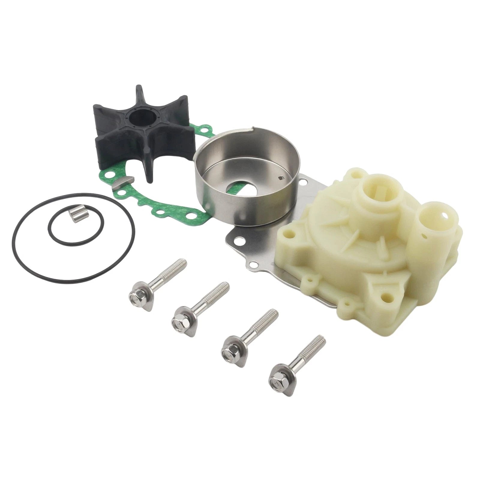 Water Pump Impeller Kit 6G5-W0078-01 for Yamaha 2-Stroke 150-225 HP (1996-2006)