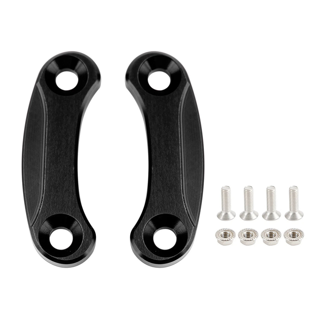 Aluminum Rear View Mirror Hole Caps for Kawasaki ZX10R (2016–2023)