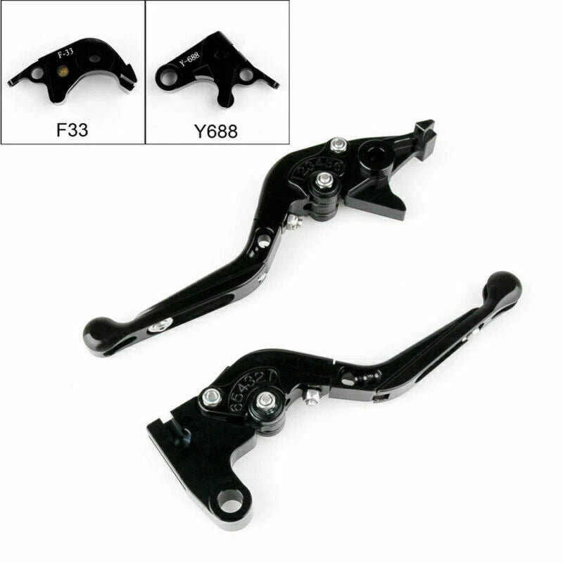 Adjustable Folding Brake Clutch Levers for Honda CBR 600RR 1000RR (2003–2023)