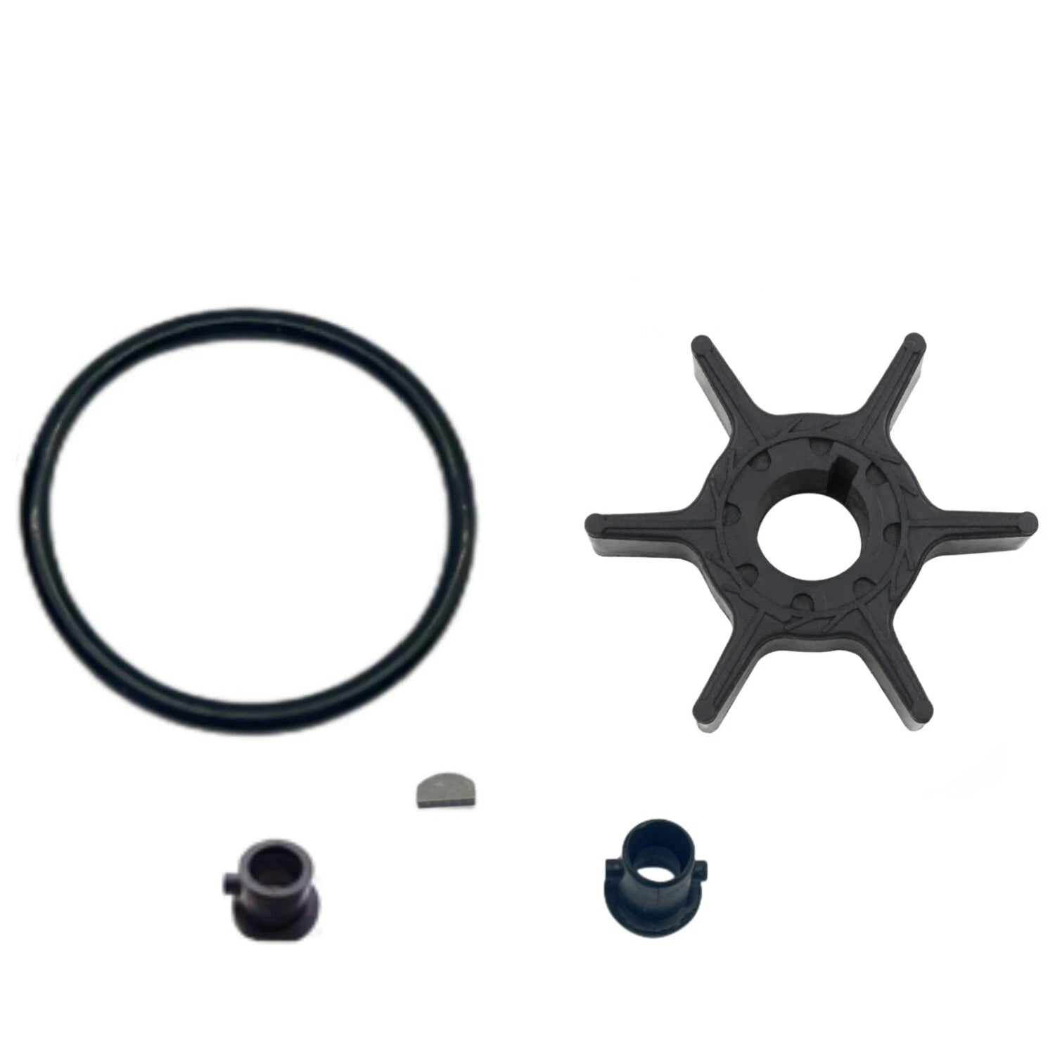 Water Pump Impeller Kit for Yamaha 9.9/15 HP Outboard (2-Stroke, 63V-44352-01-00)
