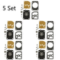 Set of 5 Carburetor Repair Kits for STIHL TS410 TS420 (ZAMA RB-151 4238 007 1061)