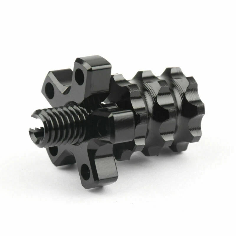 Clutch Cable Adjuster Set of 2 for Universal 8mm Billet Aluminum Black T9