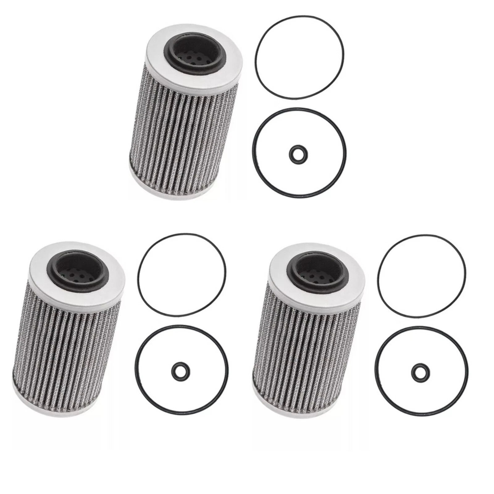 3X Oil Filter w/ O-rings 420956744 for Can Am Sea Doo Rotax 1503 1630