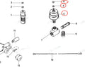 Low Oil Pressure Sender Sensor Switch for Mercruiser 4.3 5.0 5.7 (1987–Present) 87-805605A1